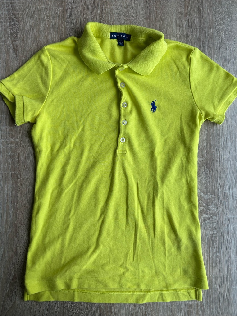 Ralph Lauren Yellow Polo Small S